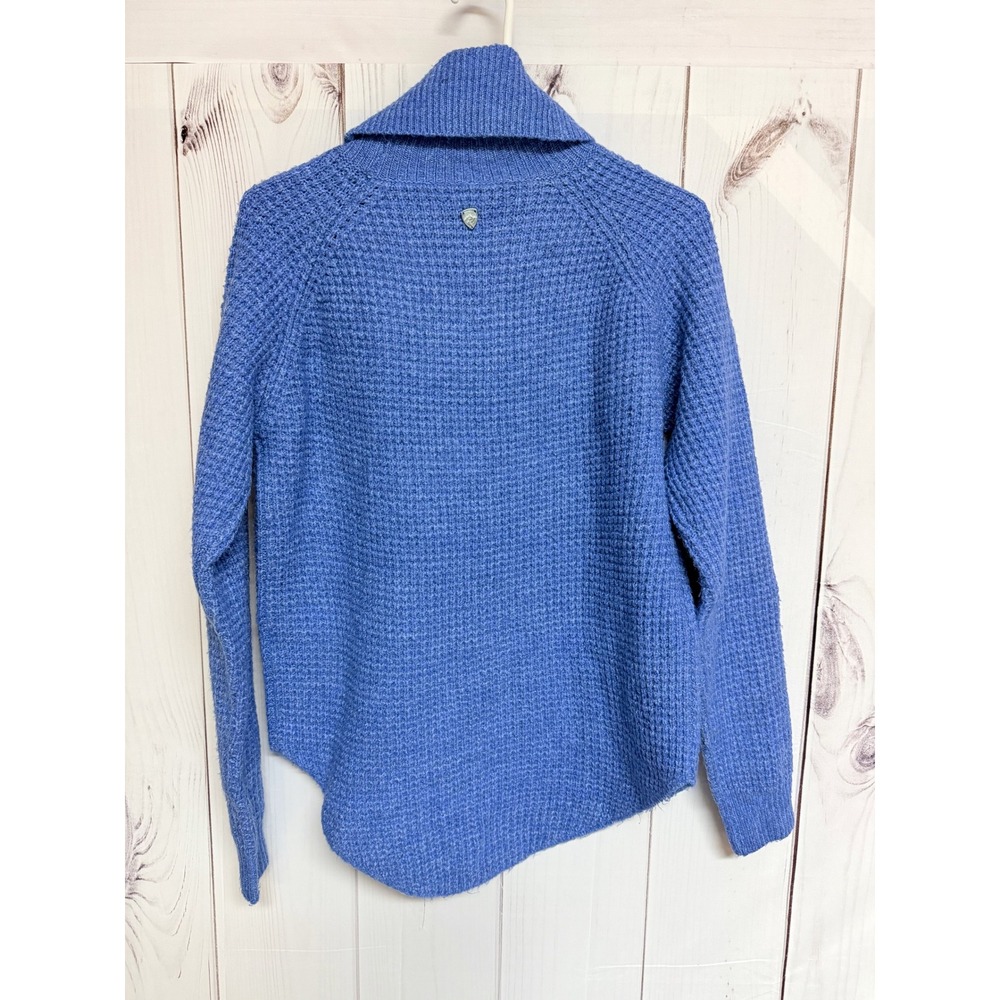 KÜHL Women's Sienna Sweater Small Blue Cozy Knit EUC - Picture 3 of 12